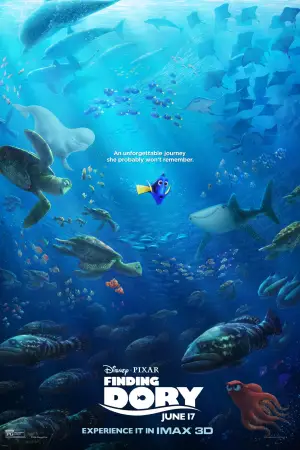 Poster to the movie "Finding Dory" #658306