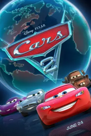 Poster to the movie "Cars 2" #586169