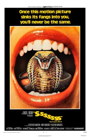Poster to the movie "Sssssss" #770600
