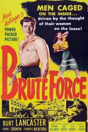 Poster to the movie "Brute Force" #697650