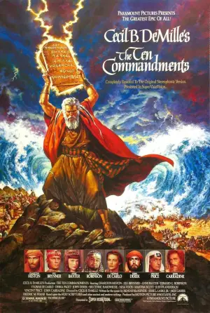 Poster to the movie "The Ten Commandments" #676209