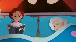 Backdrop to the movie "A Greyhound of a Girl" #757867