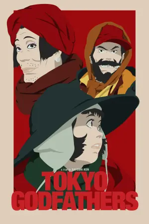 Poster to the movie "Tokyo Godfathers" #183364