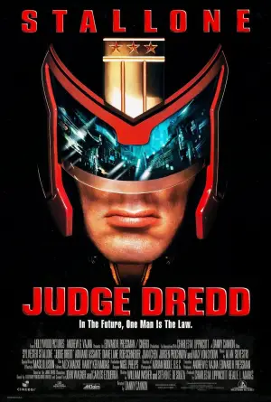 Poster to the movie "Judge Dredd" #682140
