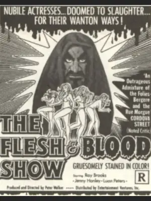 Poster to the movie "The Flesh and Blood Show" #946461