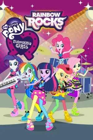 Poster to the movie "My Little Pony: Equestria Girls - Rainbow Rocks" #345144