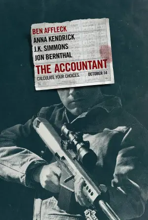 Poster to the movie "The Accountant" #615750