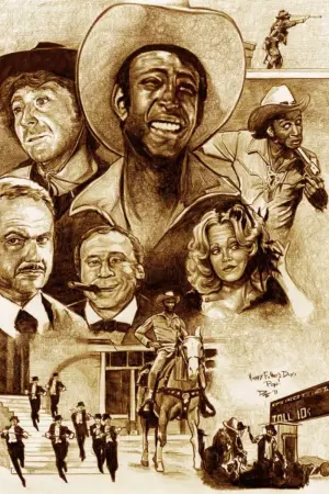 Poster to the movie "Blazing Saddles" #372595