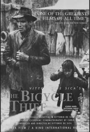 Poster to the movie "Bicycle Thieves" #413895