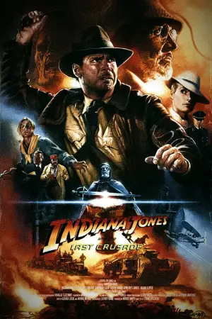 Poster to the movie "Indiana Jones and the Last Crusade" #753180