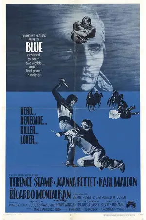 Poster to the movie "Blue" #640164