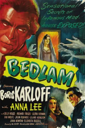 Poster to the movie "Bedlam" #640571