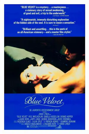 Poster to the movie "Blue Velvet" #626990