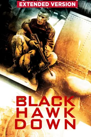Poster to the movie "Black Hawk Down" #600982