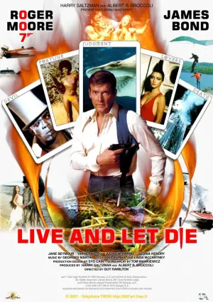 Poster to the movie "Live and Let Die" #645171