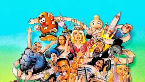 Backdrop to the movie "Amazon Women on the Moon" #437588