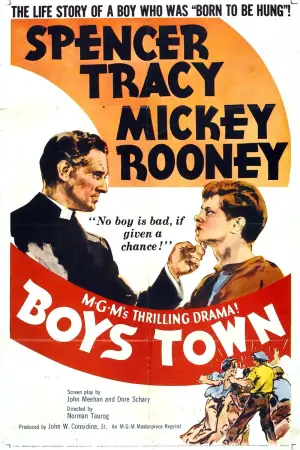 Poster to the movie "Boys Town" #735596