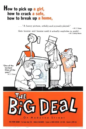 Poster to the movie "Big Deal on Madonna Street" #750623