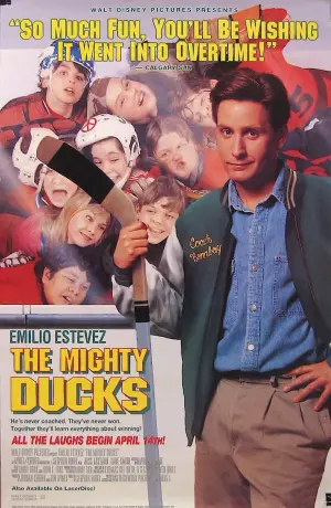 Poster to the movie "The Mighty Ducks" #281119