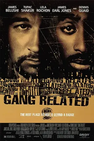 Poster to the movie "Gang Related" #902427