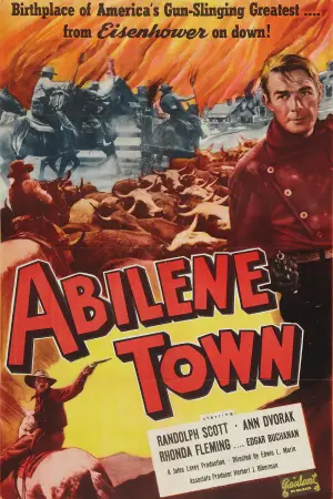 Poster to the movie "Abilene Town" #709079