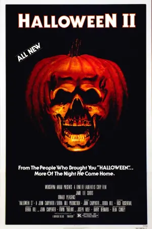 Poster to the movie "Halloween II" #410389