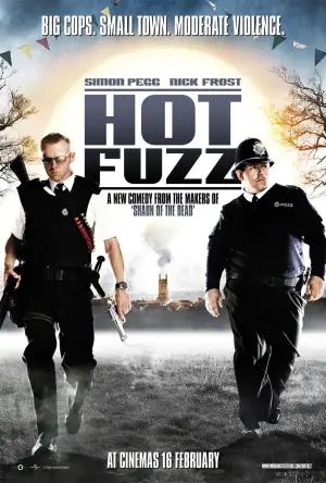 Poster to the movie "Hot Fuzz" #628097