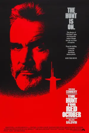 Poster to the movie "The Hunt for Red October" #67718