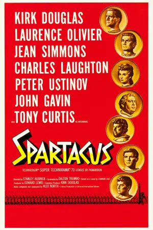 Poster to the movie "Spartacus" #52218
