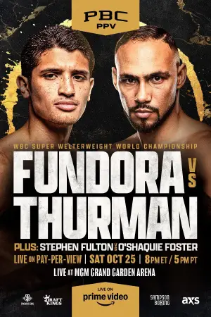 Poster to the movie "Sebastian Fundora vs. Keith Thurman" #783123