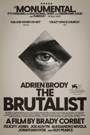 Poster to the movie "The Brutalist" #611079