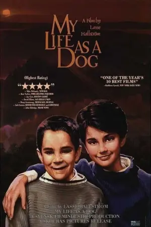 Poster to the movie "My Life as a Dog" #157018