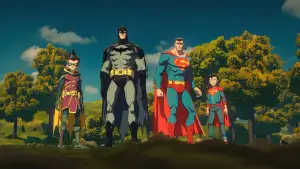 Backdrop to the movie "Batman and Superman: Battle of the Super Sons" #906031