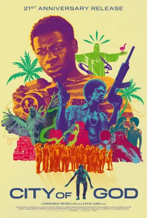 Poster to the movie "City of God" #173954