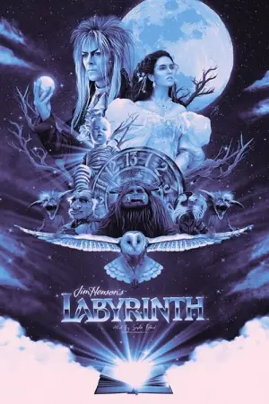 Poster to the movie "Labyrinth" #659159