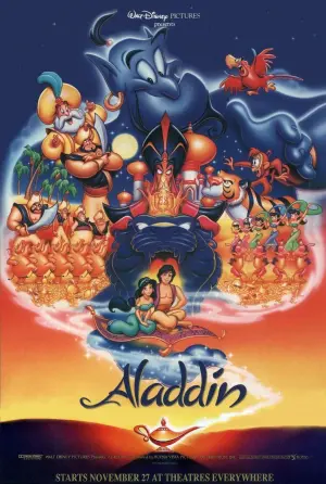 Poster to the movie "Aladdin" #203464