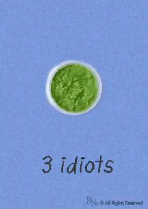Poster to the movie "3 Idiots" #75643