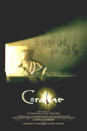 Poster to the movie "Coraline" #522642