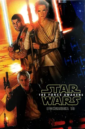 Poster to the movie "Star Wars: The Force Awakens" #577912
