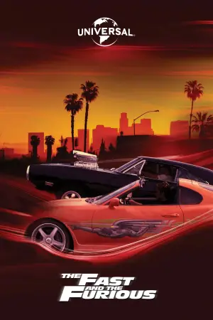 Poster to the movie "The Fast and the Furious" #782446