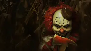 Backdrop to the movie "Clown in a Cornfield" #588626