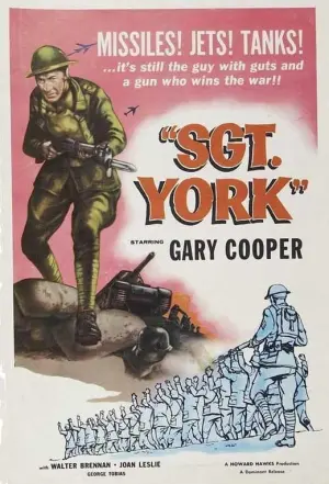 Poster to the movie "Sergeant York" #143214
