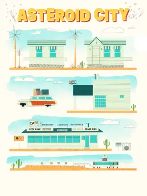 Poster to the movie "Asteroid City" #41024