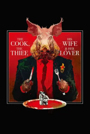 Poster to the movie "The Cook, the Thief, His Wife & Her Lover" #159469