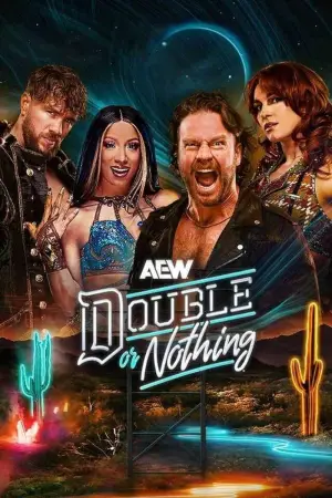 Movie poster "AEW Double or Nothing 2025"