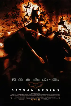 Poster to the movie "Batman Begins" #558783