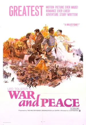 Poster to the movie "War and Peace" #133751