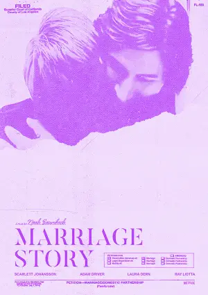 Poster to the movie "Marriage Story" #754714