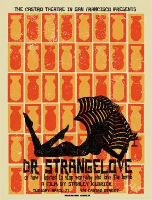 Poster to the movie "Dr. Strangelove or: How I Learned to Stop Worrying and Love the Bomb" #659091
