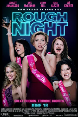 Poster to the movie "Rough Night" #107106
